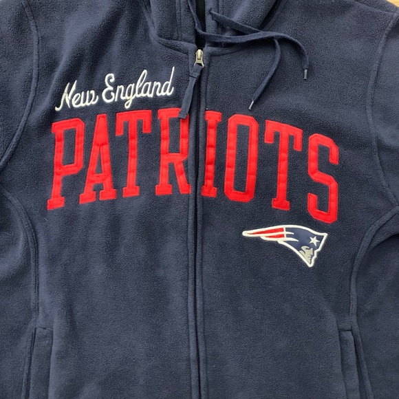 🔹New England Patriots Fill-Zip Hoodie (Sz L) - Picture 4 of 8